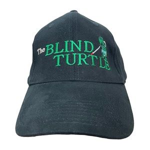 The Blind Turtle Black Baseball Hat